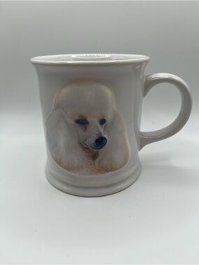 Miniature Poodle Dog Mug 3D Embossed Xpres Best Friend Originals 1999 Coffee Cup